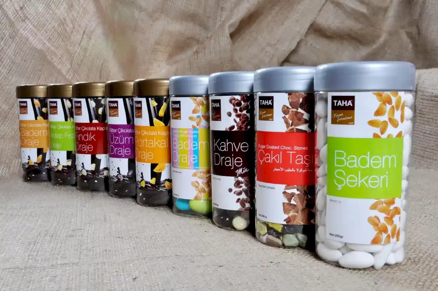 Çikolata Kaplı Drajeler 250G Kutu